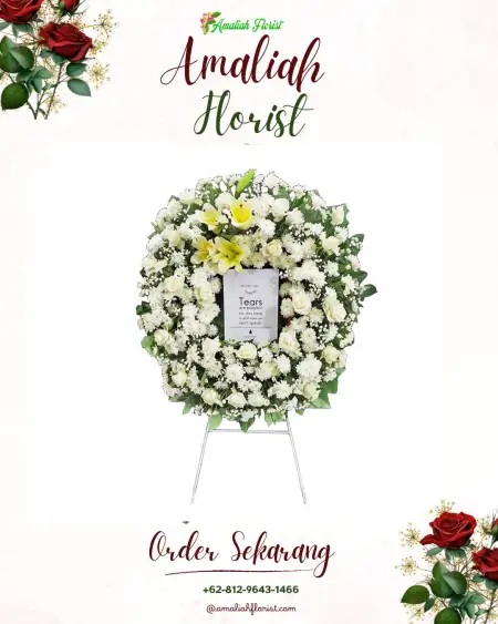 Krans Bunga Duka Bhakti Karya